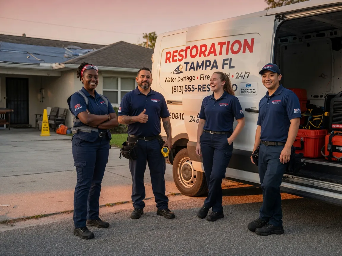 Water Damage Restoration company in Holabird, SD